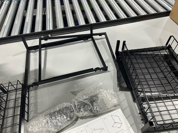 GENERIC BLACK ORGANIZER SHELFS - BLACK - Like New