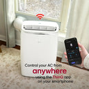 LG 10,000 BTU (DOE) DUAL INVERTER SMART WI-FI ENABLED PORTABLE AC - WHITE - Brand New