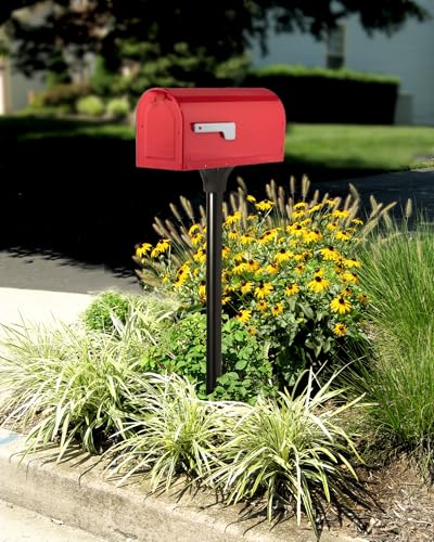 ARCHITECTURAL MAILBOXES 7600R-MB1 MAILBOX, MEDIUM - RED - Like New