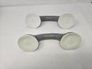 HELPING HANDLE BATHROOM SAFETY EASY TO GRIP - WHITE/GRAY - Like New