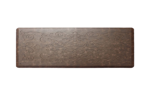 J&V TEXTILES Medallion Embossed Kitchen Mat Cushioned Anti Fatigue Floor Mat - Brand New