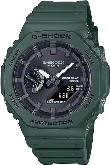 G-Shock GAB2100-3A Bluetooth Solar GAB2100 Series - Dark Green - Like New