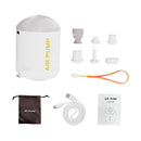 KOOLSOO AIR PUMP ELECTRIC LANTERN VACUUM PUMP POOL BALLOONS TIRES - WHITE - Like New