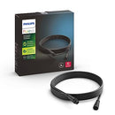 PHILIPS HUE OUTDOOR 16 FOOT CABLE EXTENSION, REQUIRES BRIDGE, 1742430VN - BLACK - Brand New