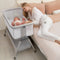 ANGELBLISS BABY BASSINET BEDSIDE SLEEPER EASY FOLDING PORTABLE - Scratch & Dent