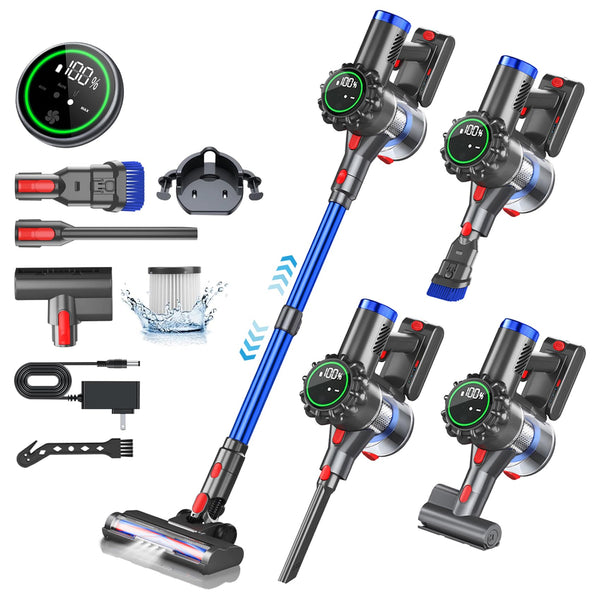 ANOKUNMP Cordless Vacuum Cleaner Stick Vacuum with Powerful - Scratch & Dent