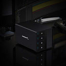 SABRENT 4-BAY USB 3.2 GEN 2 SATA DOCKING HDD/SSD 10GBPS USB-C NO RAID DS-SC4B - Like New
