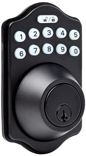 Amazon Basics Electronic Keypad Deadbolt Door Lock - Scratch & Dent
