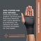 01-63176T Tommie Copper Wrist Compression Sleeve (S/M, Black) - Like New