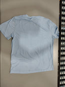GENERIC UNI-SEX T-SHIRT 71% RAYON - SIZE: MEN 2XL WOMEN 2XL - LIGHT BLUE - Like New