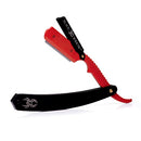 Black Widow Professional Barber Straight Edge Razor Stainless Steel Shavette - Brand New