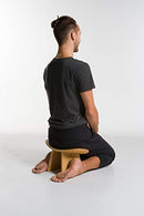BLUECONY Meditation Bench IKUKO, Preassembled Yoga Stool, Natural, Standard - Brand New