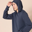 AMAZON ESSENTIALS MEN'S RELAXED-FIT HOODIE SWEATER - SIZE: MEN L - NAVY - Brand New