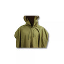 MCGUIRE GERMAN STYLE PONCHO HOODED HEAVY WEIGHT COTTON - ONE SIZE - OLIVE DRAB - Like New