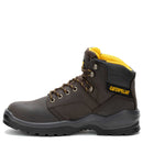 CATERPILLAR MENS STRIVER WATERPROOF STEEL TOE WORK BOOT - SIZE: 7.5 WIDE - BROWN - Like New