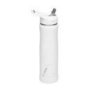 ECOVESSEL SUMMIT INSULATED WATER BOTTLE WITH STRAW & FLIP LID 24OUNCE WHITEOUT - Like New