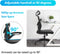 KERDOM Ergonomic Office Chair with Headrest and Flip-up Arms - Black - Like New
