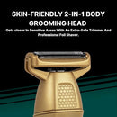 CONAIR MEN ALL-IN-ONE TRIMMER FOR MEN NOSE HAIR BEARD MUSTACHE GMTL100 - GRAY - Like New