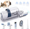 LMVVC Pet Grooming Kit, Dog Grooming Clippers with 2.3L Vacuum - BLUE/WHITE Like New