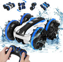 HOTDEER AMPHIBIOUS REMOTE CONTROL CAR FOR BOYS 8-12 - BLUE - Like New