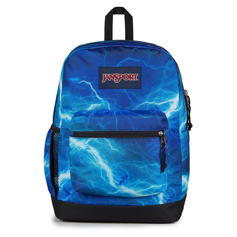 JANSPORT CROSS TOWN PLUS 17" BACKPACK - ELECTRIC BOLTS - Brand New