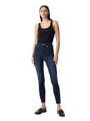 322028947 GAP WOMEN HIGH RISE LEGGING JEANS DARK WASH SIZE 16 33 REG - Brand New