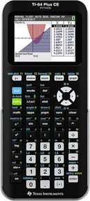 Texas Instruments Color Graphing Calculator, TI-84 Plus CE, 7.5 Inch - BLACK - Like New