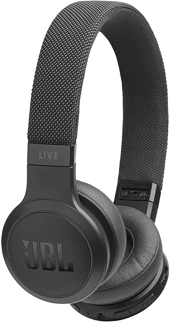 JBL Live 400 Bluetooth On-Ear Wireless Headphones JBLLIVE400BTBLKAM - Black New