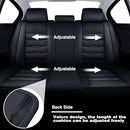 Foneso Universal Car Seat Covers, Leather Automotive Seat Covers Non-Slip - Like New