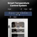 WHYNTER BSR-029DW 15" BUILT-LN 29 BOTTLE WINE FRIDGE - BLACK - Like New
