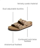 BIRKENSTOCK MEN'S ARIZONA SOFT FOOTBED SANDALS SIZE MEN 6 WOMEN 8 -TOBACCO BROWN - Brand New