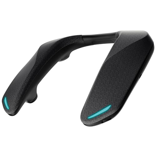 PANASONIC SOUNDSLAYER WIRELESS WEARABLE SPEAKER SYSTEM, SC-GNW10 - BLACK - Like New