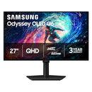 SAMSUNG 27" ODYSSEY G6 QD-OLED QD-OLED, QHD (1440P) G61SH - BLACK - Like New