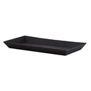 47TH & MAIN DURABLE CAST IRON SERVING TRAY, 10.2 X 5.80-INCHES, MR613 - BLACK - Like New