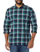 Amazon Essentials Men's Long Sleeve Slim Fit Stretch Poplin Shirt - Brand New