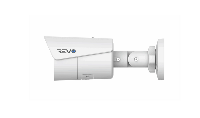 REVO ULTRA BLUE SERIES 4K IR BULLET CAMERA BUILT-IN MIC 60FT PRE-MADE CABLE - Brand New