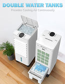 SEEPER 4-IN-1 Cooling Tower Fan, Evaporative Cooler & Humidifier - BLACK - Brand New