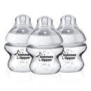 Tommee Tippee Closer to Nature Baby Bottle, Breas-Like, Extra 5oz (3 Count) Rose - Brand New
