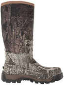B081TYZ96B ROCKY Sport Pro Pull-On Rubber Snake Boot, Size 9, Mossy Oak - Like New