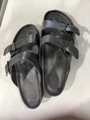 BIRKENSTOCK ARIZONA ESSENTIALS EVA SANDALS - SIZE: MEN 10 - BLACK - Like New