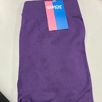 WUHOU WOMEN'S LEGGINGS - SIZE: WOMEN OS - PURPLE - Brand New