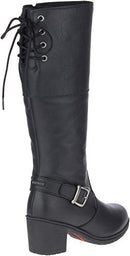 Harley-Davidson Women's Gilman 14" Motorcycle Boots, D87192 (Black, 5.5) - Like New