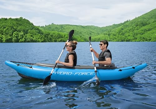 Bestway Hydro Force Inflatable Kayak Set 2-Person 65131E - BLUE - Like New