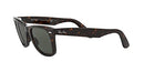 RAY-BAN RB2140 ORIGINAL WAYFARER GRADIENT SQUARE SUNGLASSES, TORTOISE GREEN - Like New