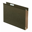 Office Depot Brand Tab-View Extra-Capacity Boxes Folders, 406074OD - Green - Like New