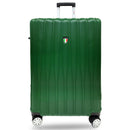 TUCCI ITALY BARATRO 3-PC EXPANDABLE HARDSIDE SPINNER SET 20/24/28 - ARMY GREEN - Like New