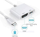 Apple MFi Certified Lightning to HDMI Digital AV Adapter 1080P HD Video - Like New