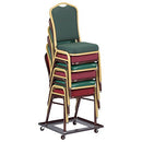 National Public Seating Stack Chair Dolly, 22 3/4in.W x 23 1/2in.D x 3 1/2in.H - Brand New