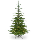 NATIONAL TREE COMPANY 'FEEL REAL' PRE-LIT ARTIFICIAL CHRISTMAS TREE - GREEN - Like New