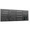 LUGO 24"X16" METAL PEGBOARD WALL ORGANIZER, 128 PC, PG-2416-SET-BLK - BLACK - Like New